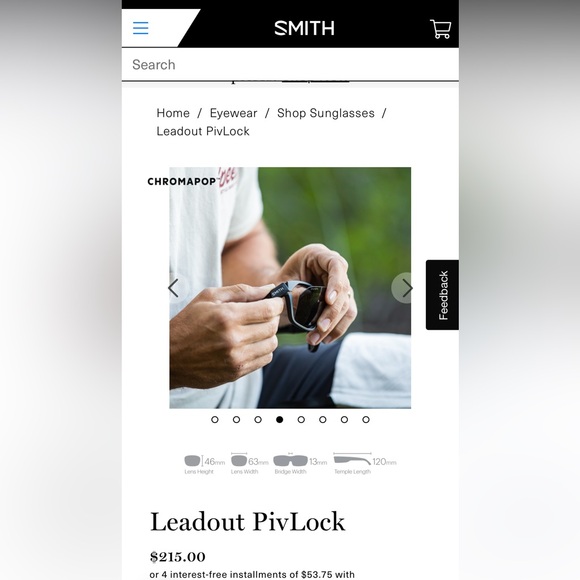 Smith Leadout Pivlock Replacement Lenses - Picture 4 of 4